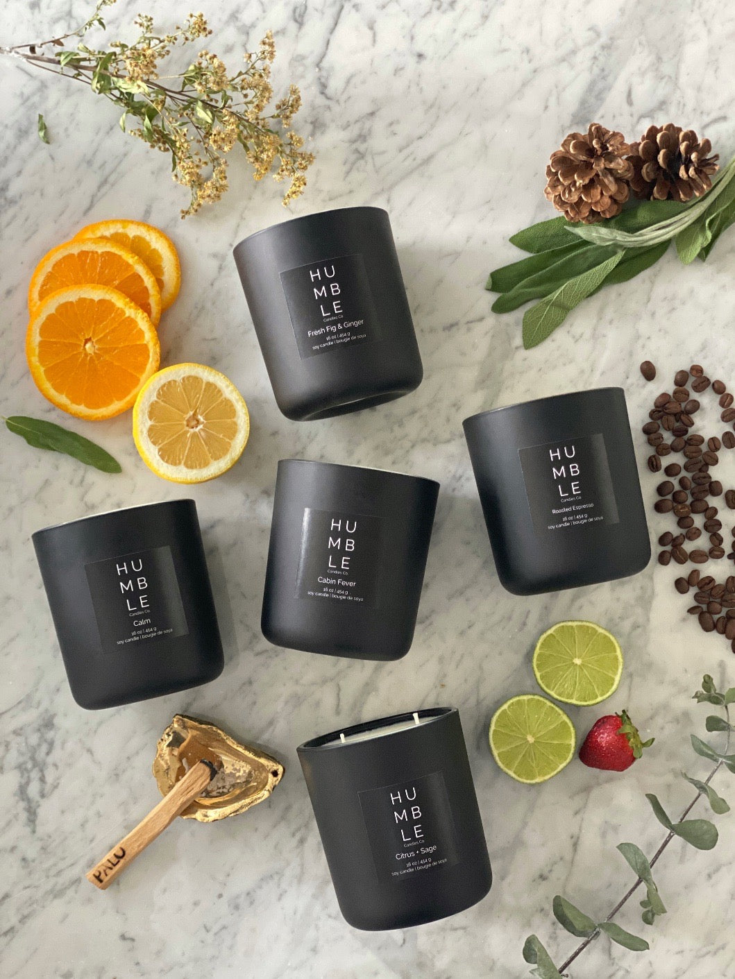 Citrus Sage Soy Candle