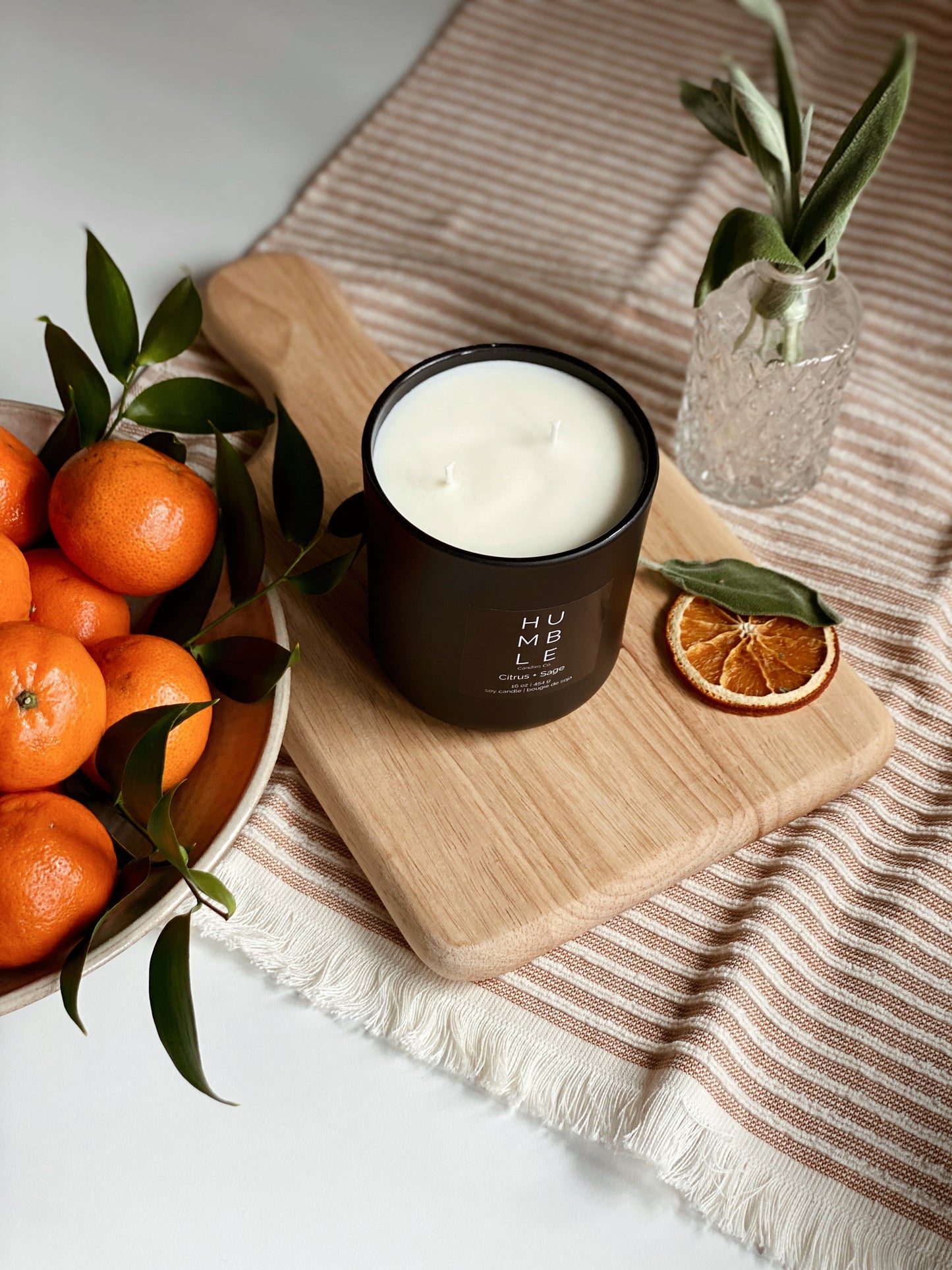 Citrus Sage Soy Candle